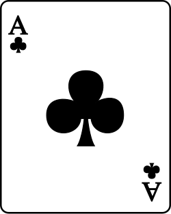 파일:Playing card club A.svg