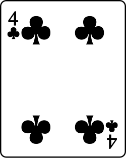 파일:Playing card club 4.svg