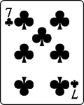 7 of clubs