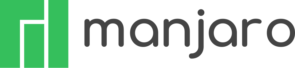 파일:Manjaro logo text.svg
