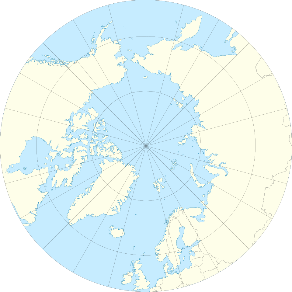 파일:Arctic Ocean location map.svg