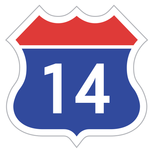파일:Korea Expressway No.14.svg