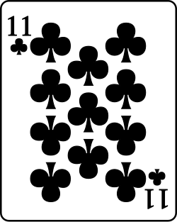 파일:Playing card club 11.svg