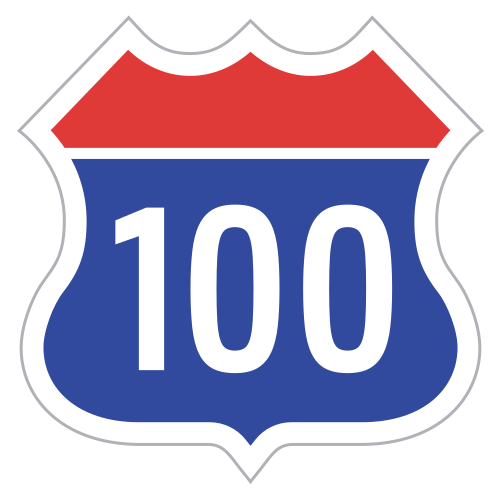 파일:Korea Expressway No.100.svg