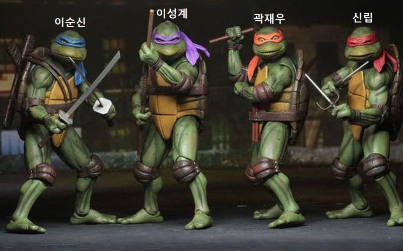 파일:닌자거북조선식이름.jpg