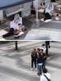 동물원에 놀러온 외국인
