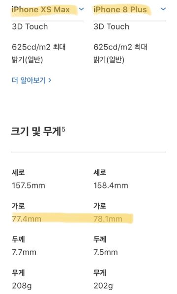 파일:아이폰8플베젤수준.jpg