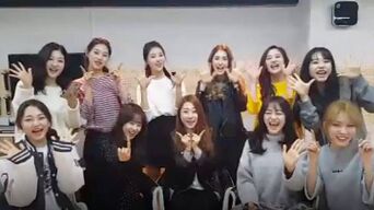 I.O.I First V time! 2016.04.03