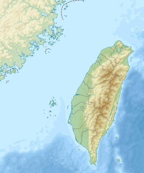 파일:Taiwan relief location map.jpg