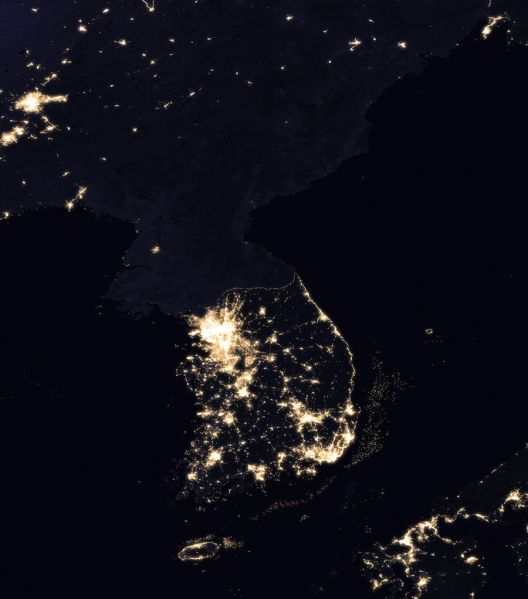 파일:한반도야경.jpg